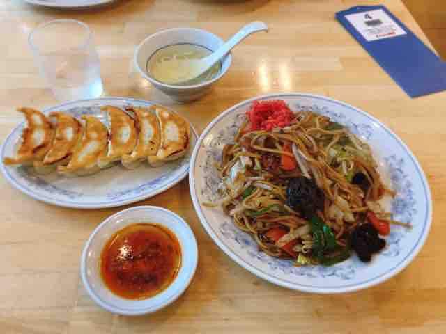 焼きそば餃子セット ぎょうざの満洲 本庄早稲田 半蔵門線でgo 3 0 焼きそば餃子セット ぎょうざの満洲 本庄早稲田 半蔵門線でgo 3 0