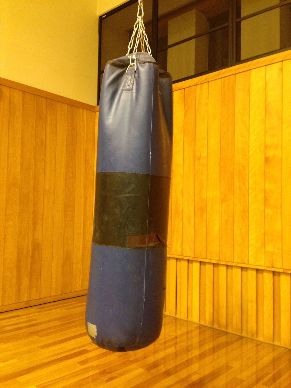 吹田市武道館 洗心館 のサンドバッグ 空手 武龍館ファイターズ 吹田 茨木 豊中 箕面
