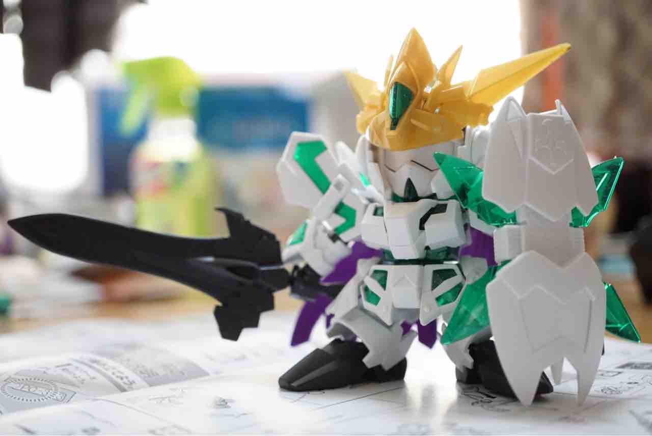 戦士 騎士ユニコーンガンダム 製作記録 かれ うどん もなかver2 5