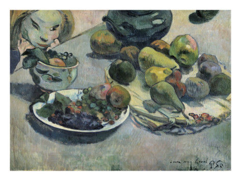 ポール-ゴーギャン-果物の静物画