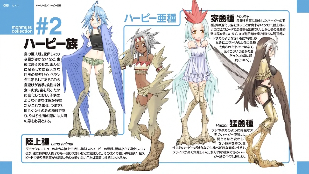 モンスター娘のいる日常 エンドカード集 枯れ木も山の賑わい モンスター娘のいる日常 エンドカード集 枯れ木も山の賑わい