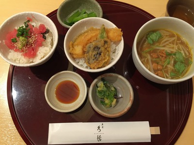 六本木 久徳で炭水化物祭りランチ