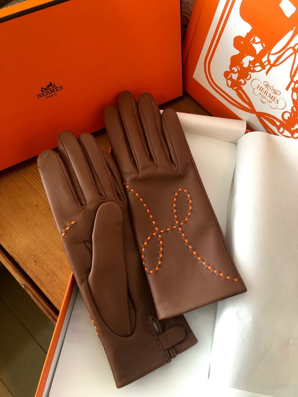 Hermes オーダーグローブが届きました : 肉食系ベジタリアンのつぶやき