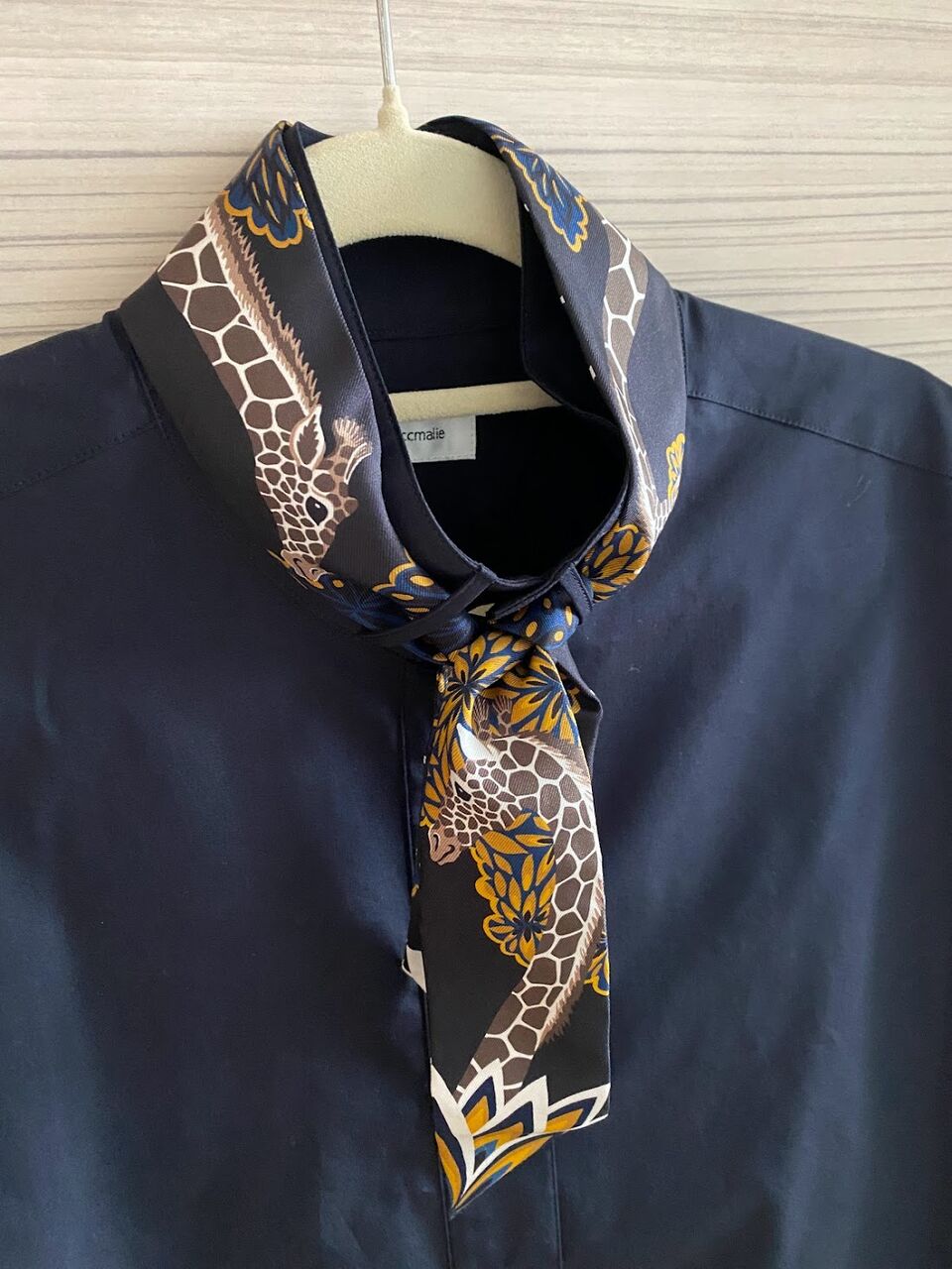 HERMES ツイリーとcccmalieシャツ　セット cccmalieのツイリーブラウス : 肉食系ベジタリアンのつぶやき