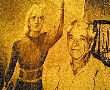 アダムスキーと金星人 狩塊 Karikatamari