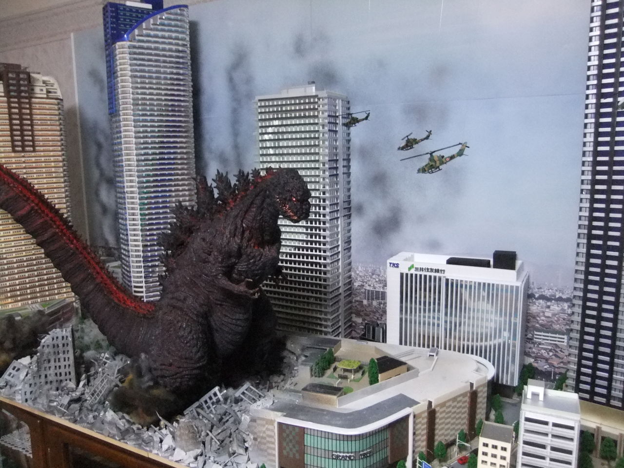 第47話 シーゴラス＋シン・ゴジラ ジオラマ撮影 : 怪獣部屋のストーリー