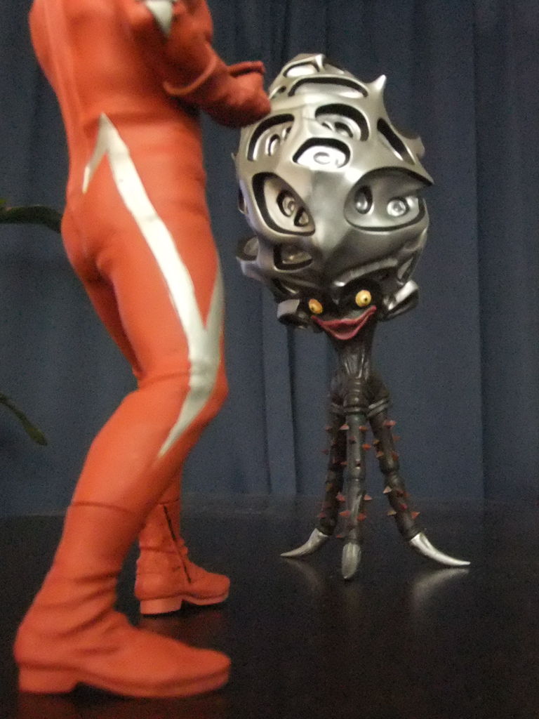 ウルトラセブン　大怪獣シリーズ　チブル星人 ソフビ ぶたのはな ソフト焼き玩具 怪獣シリーズ チブル星人