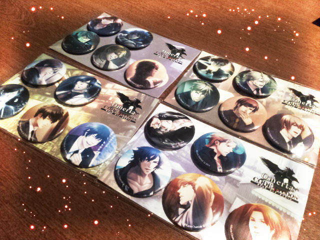 オメルタ スチル缶バッチが届きました かりんブログ