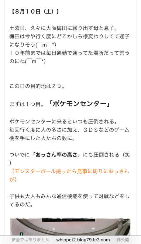 悲報 一般人 息子と一緒にポケモンセンターに行ったら汚いおっさんばっかりでビックリした もえもえアニアニ
