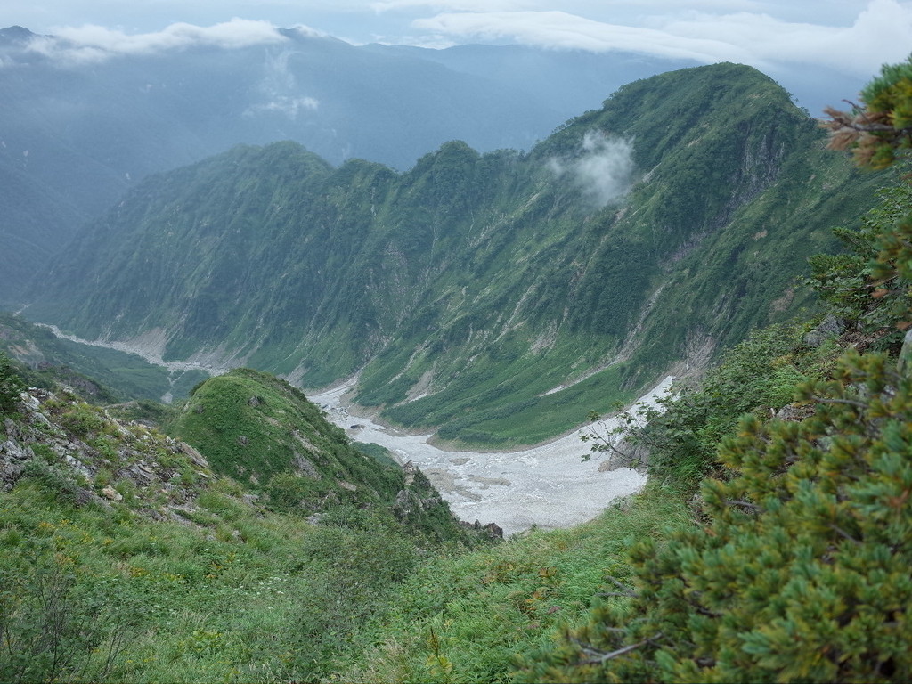 五竜岳 鹿島槍ヶ岳 爺ヶ岳 縦走 036 一人歩記 五竜岳 鹿島槍ヶ岳 爺ヶ岳 縦走 036 一人歩記