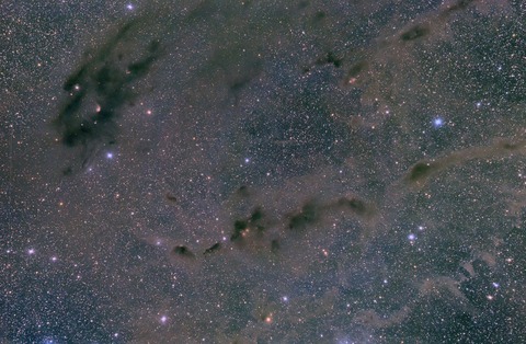 New7おうし分子雲45枚5分処理完HDRノイズ