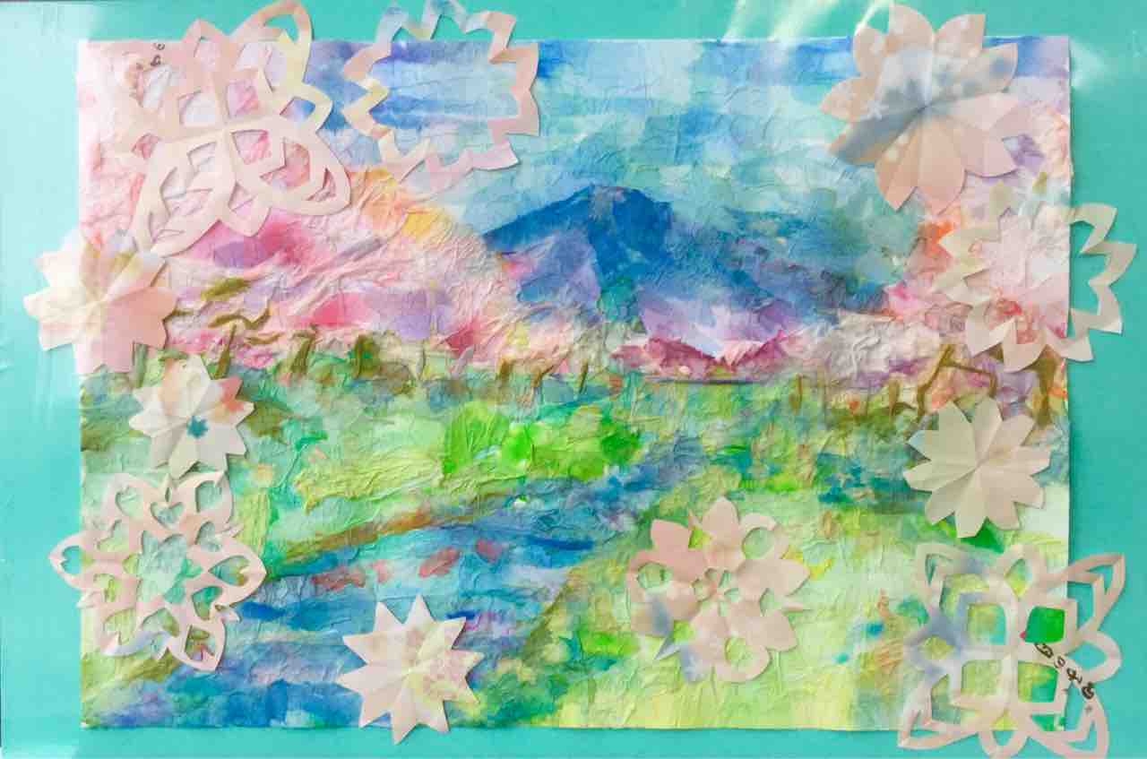 切り絵と貼り絵コラボ かるまる工房ブログ 切り絵と貼り絵コラボ かるまる工房ブログ