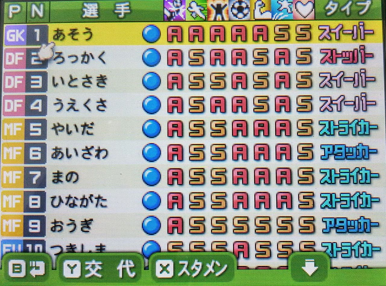 １７９年目 セーブデータ２の１２チーム目が３冠達成 カルチョビット ３ds 遊んだ時間４５００時間超え