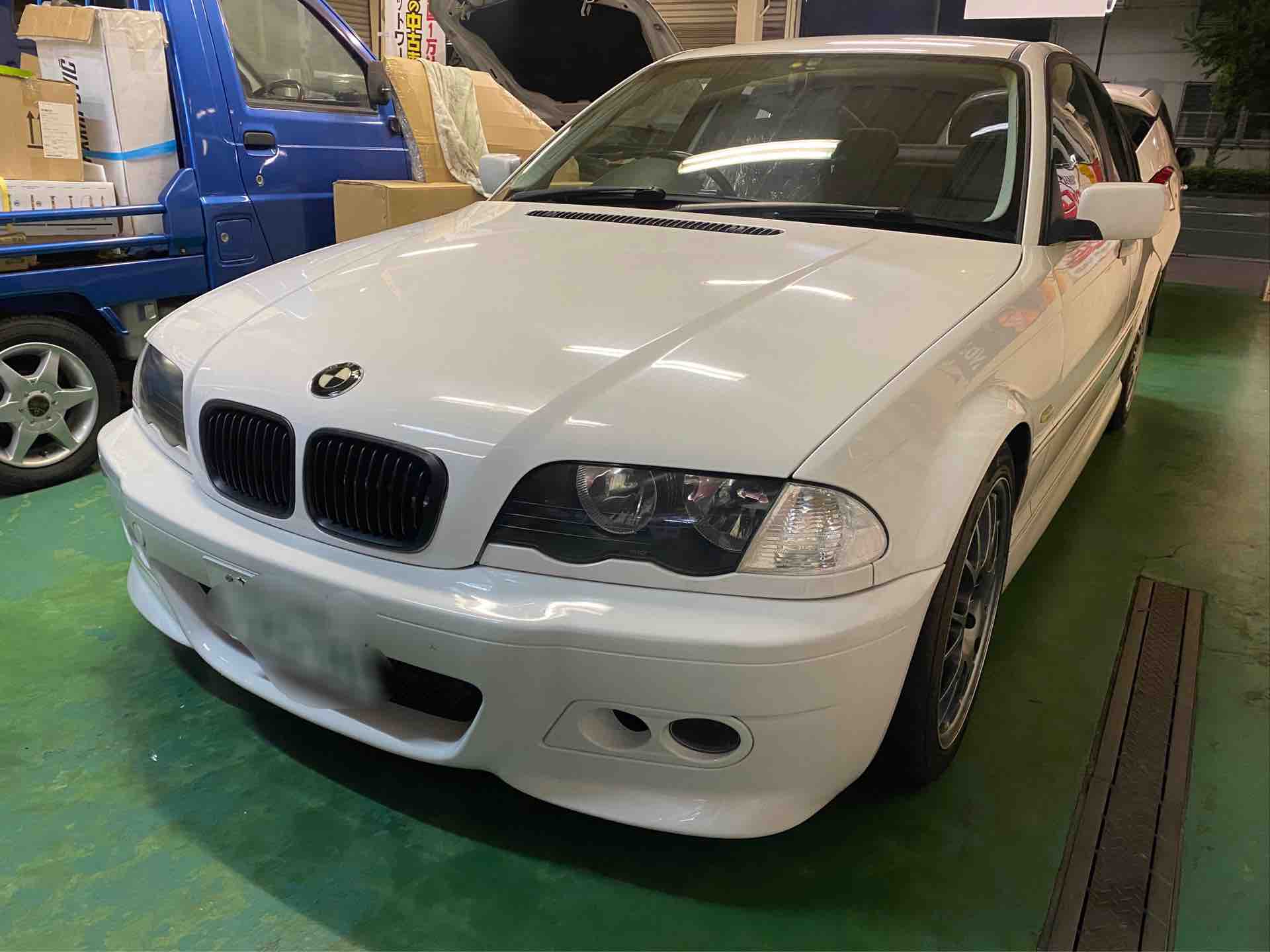 BMW 3シリーズ E46 318i N43エンジン オイル漏れ : 木下オートサービス