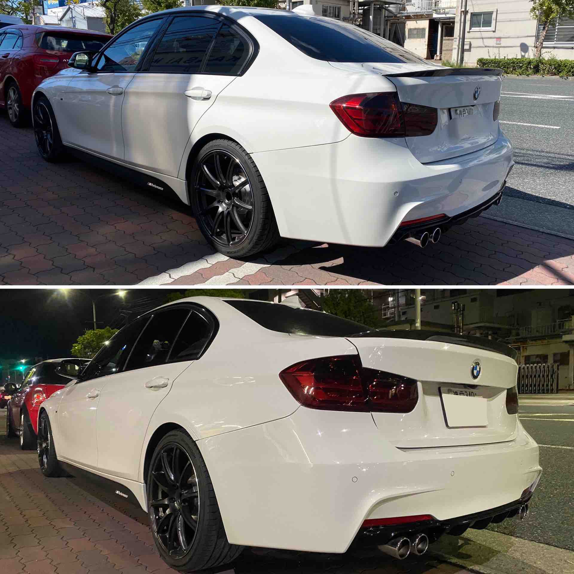 BMW 3シリーズ F30 eibach ダウンサス取付け、ローダウン : 木下オート