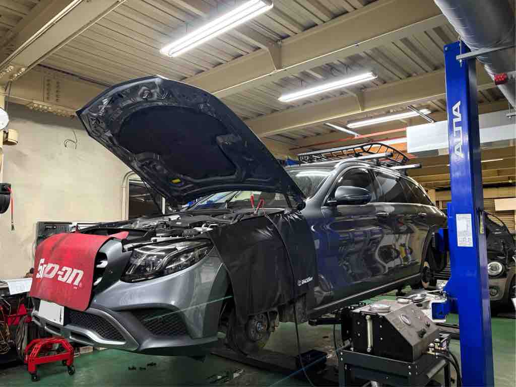 メルセデスベンツ Eクラス E220d W213 ディーゼルメンテナンス : 木下