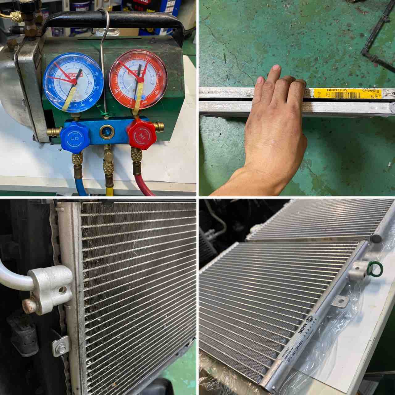 ポルシェ911 997型 エアコン点検 その2 修理編 木下オートサービスのブログ