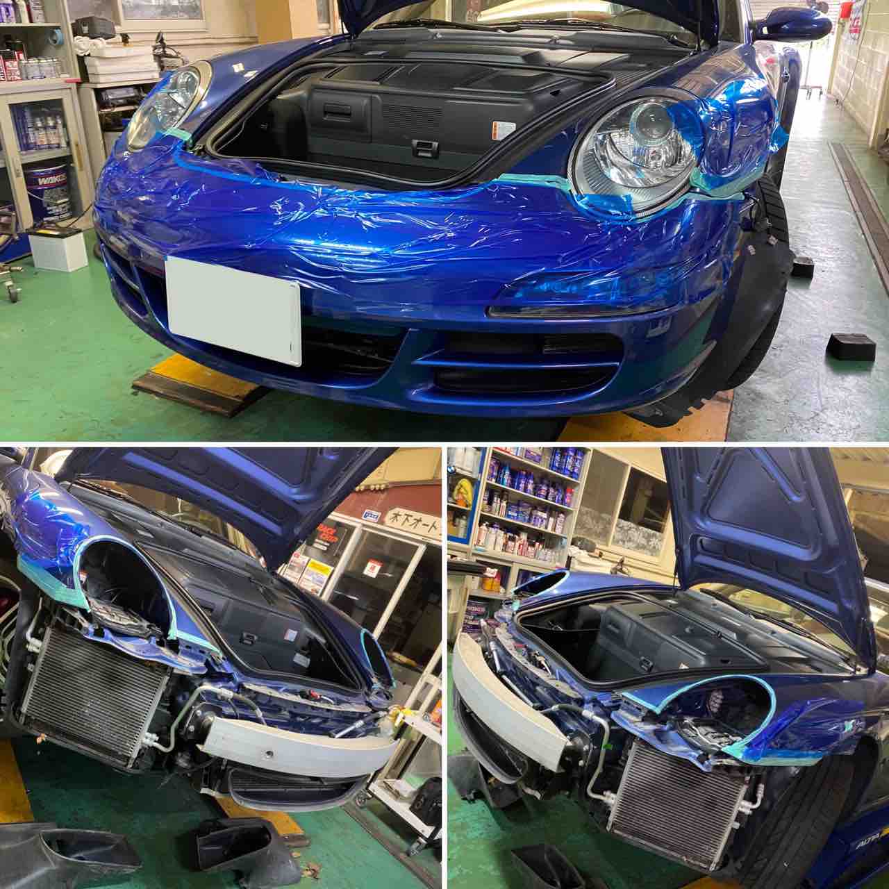 ポルシェ911 997型 エアコン点検 その2 修理編 木下オートサービスのブログ