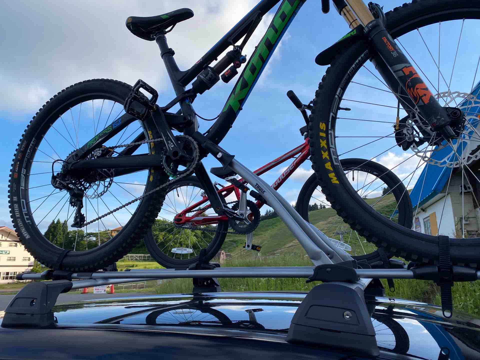 THULE サイクルキャリア のご紹介（ベンツ246装着） : 木下オート 
