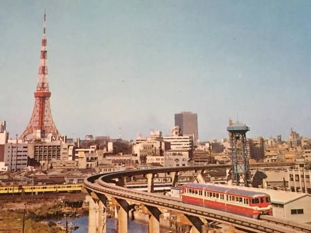 1958年 日本電波塔 昭和の蝋人形館 たそがれ時のこいきなやつ等