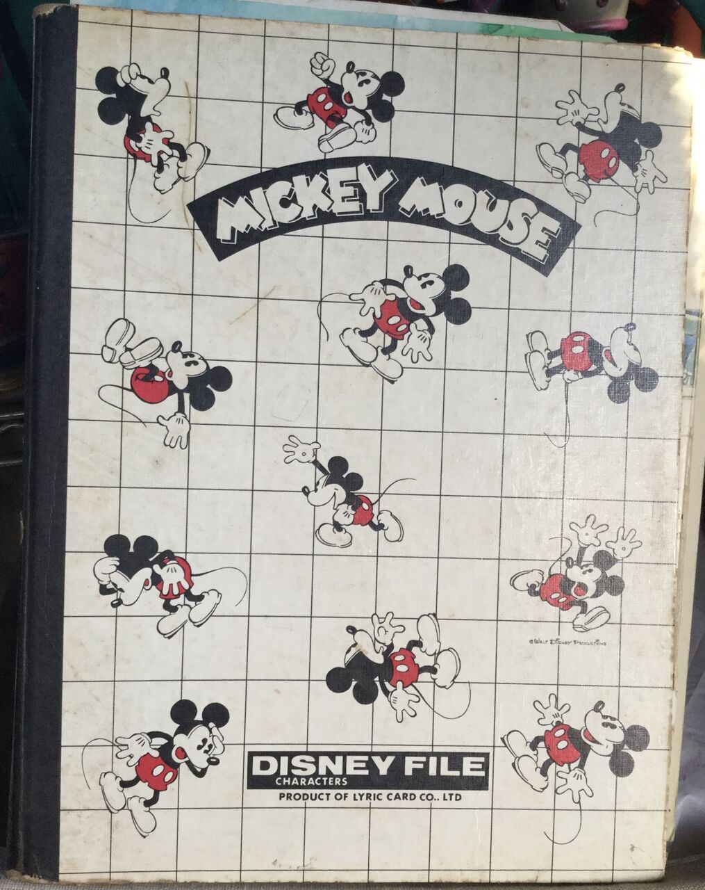 1970年代 ディズニー紙ファイル たそがれ時のこいきなやつ等 1970年代 ディズニー紙ファイル たそがれ時のこいきなやつ等