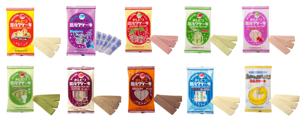 昭和のお菓子 おしどりミルクケーキ たそがれ時のこいきなやつ等