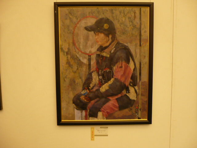第67回岡山県美術展覧会 犬と海