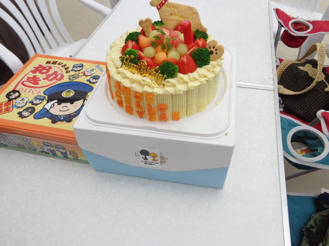 アンジュ の一才誕生日会 犬と海 アンジュ の一才誕生日会 犬と海