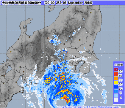 中部レーダー圧縮08時まで190909