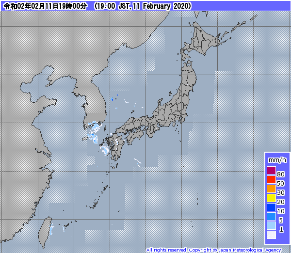 全国レーダー07時まで200212