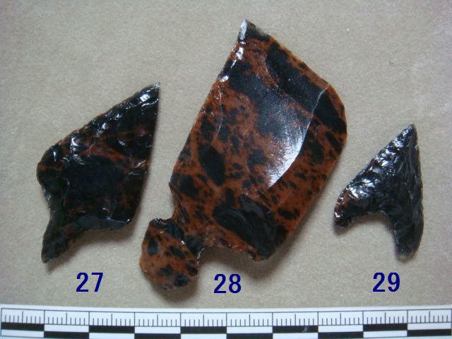 縄文浪士 黒曜石をもらう 茨城県化石工房