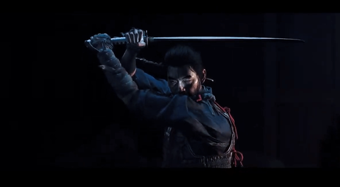 ゴーストオブツシマ　抜刀シーン