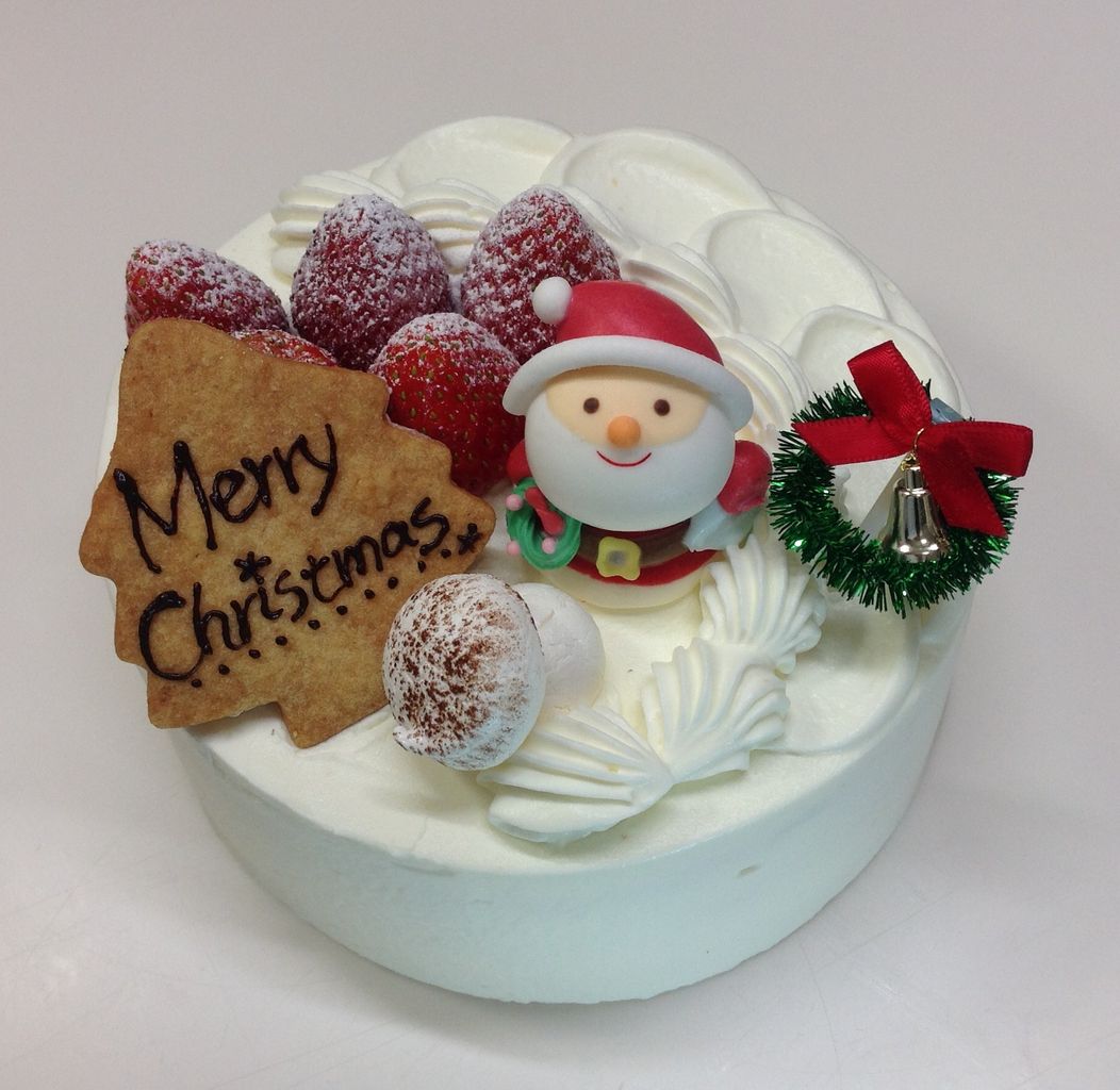 クリスマスケーキ 生クリームデコレーション ハートのガトーショコラ 洋菓子カフェかしこのブログ
