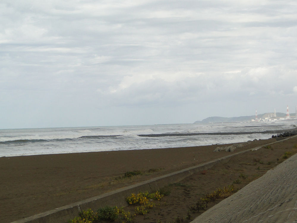 今朝の柏崎中央海岸 柏崎を盛り上げよう の会 かしもり