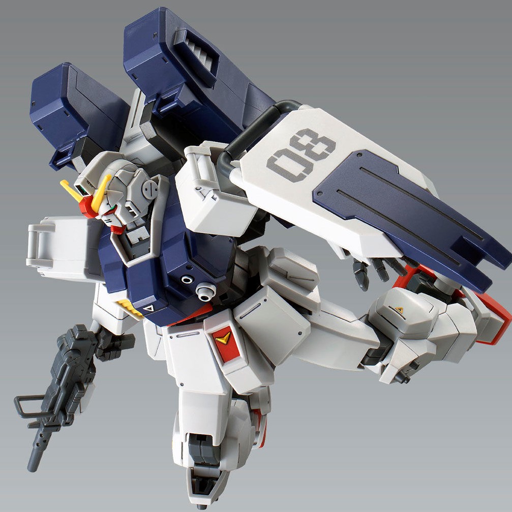 ジムヘッドも付属 Hg 陸戦型ガンダム パラシュート パック仕様