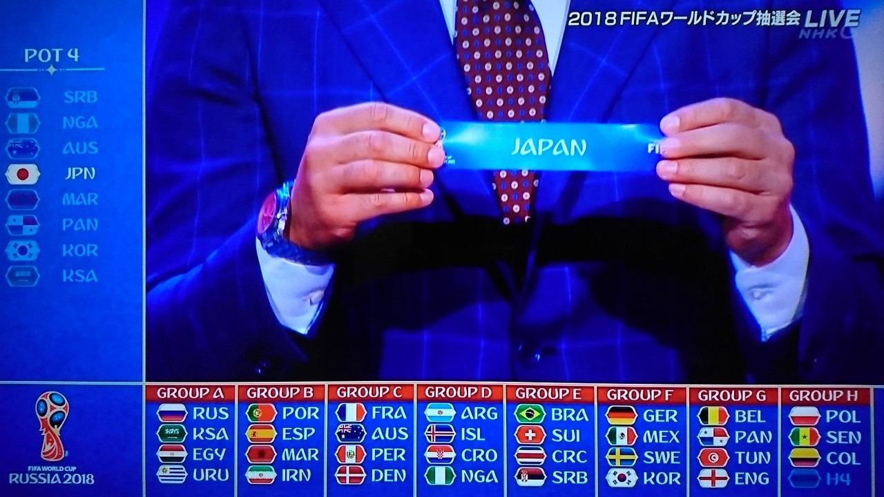 18ワールドカップ ロシア大会組み合わせ決定 日本は勝てるのか Subie Blog 18ワールドカップ ロシア大会組み合わせ決定 日本は勝てるのか Subie Blog