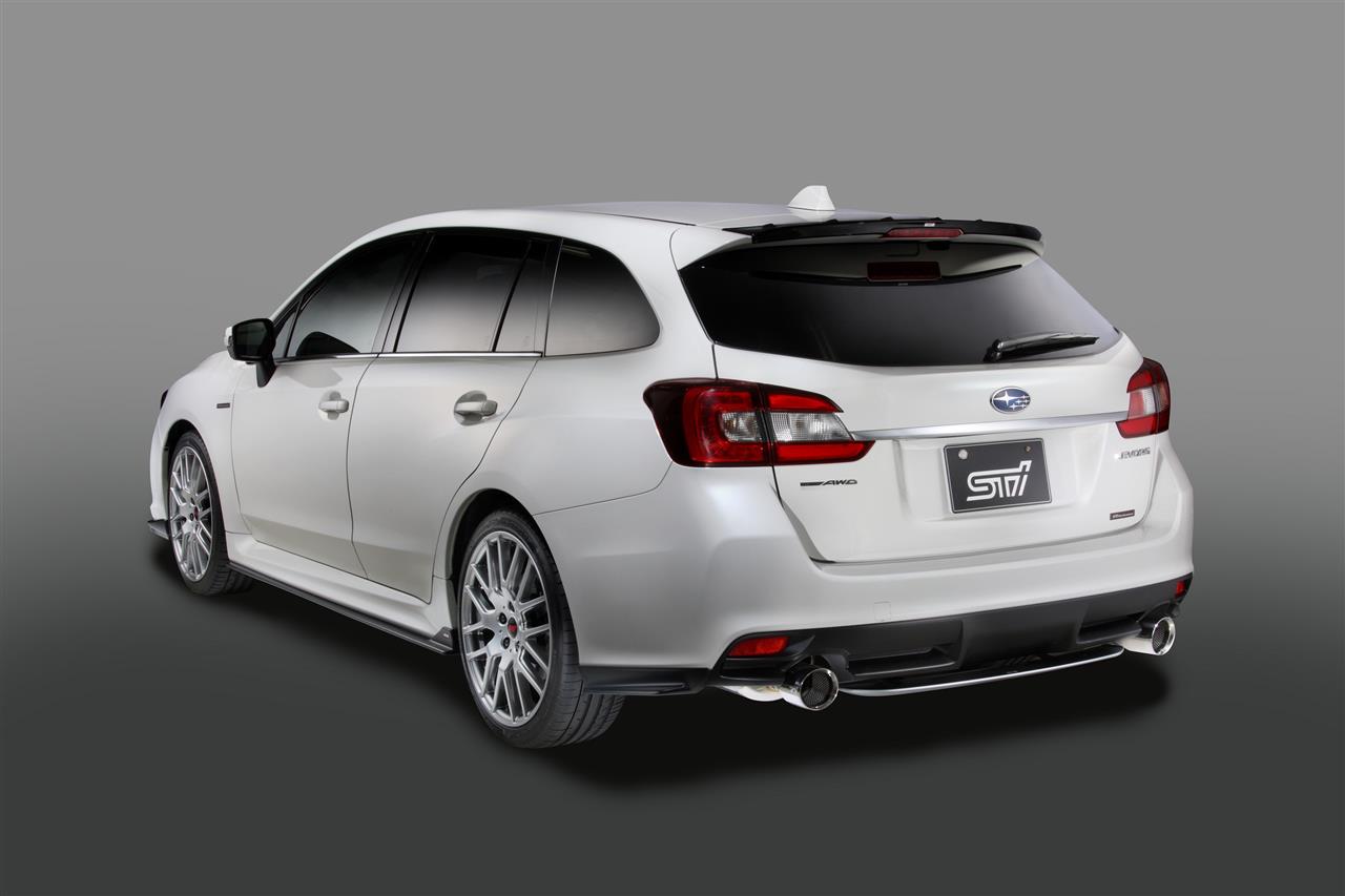 Stiから 19インチアルミホイールを装着したレヴォーグのデモカー登場 Subie Blog