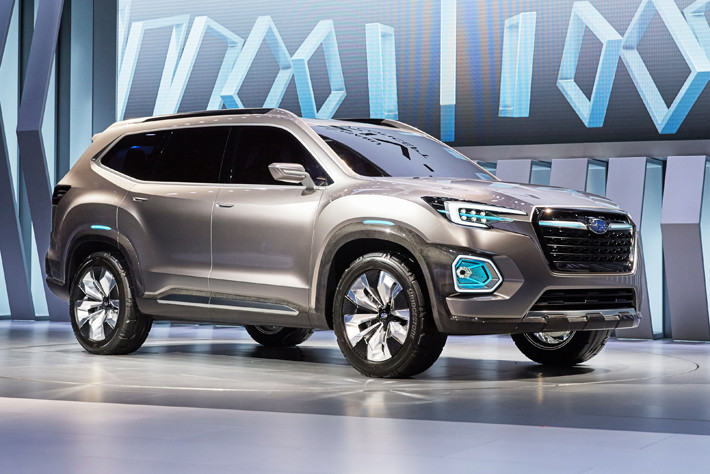 姿が見えた スバル7人乗り新型クロスオーバーsuv Subie Blog