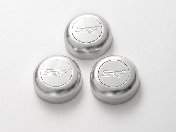 Sti 愛車のナンバーを飾るアルミ削り出しボルトカバーが新発売 Subie Blog