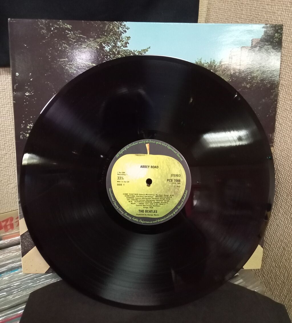 ビートルズ／未開封・新品／ABBEY ／88年UK・DMM盤／beatles 新入荷ビートルズレコード】ありそうで無い(？)UK DMM盤「ABBEY ROAD