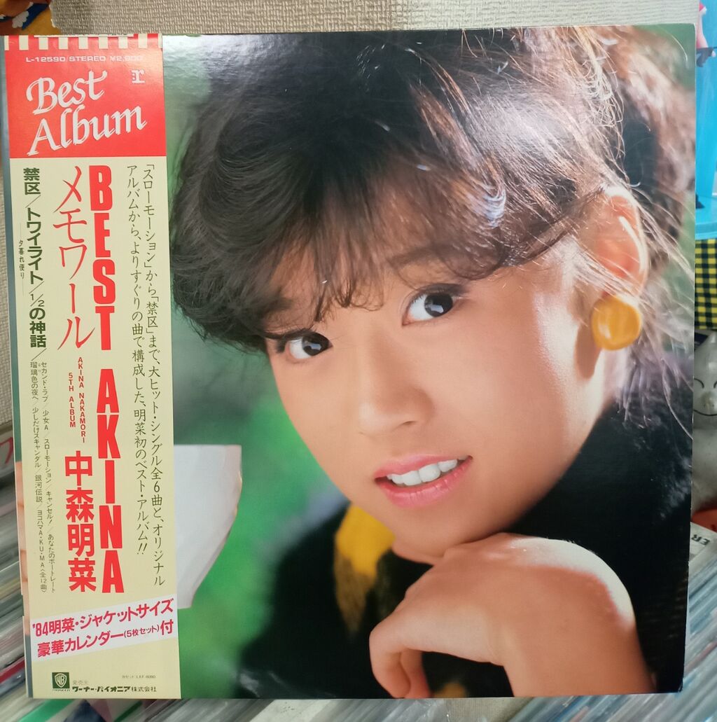中森明菜 カレンダー⑤（最新作の カレンダー 中森明菜 5 : 1990