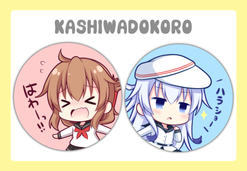 缶バッチ台紙見本