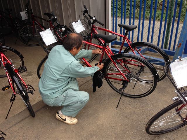 柏市消防団へ災害用自転車贈呈 : 柏オークライオンズクラブ