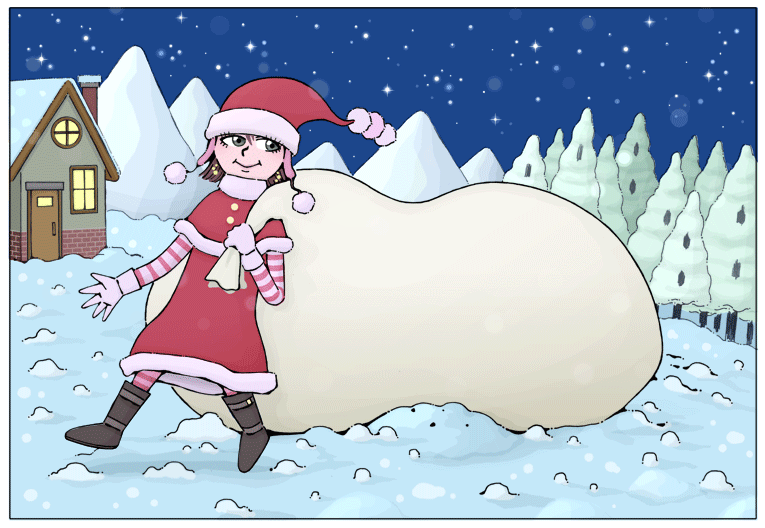 Santa Girls サンタ ガールズ イラストブログギャラリー 幻の街 Santa Girls サンタ ガールズ イラストブログギャラリー 幻の街