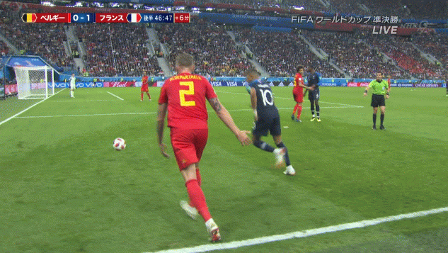 Gif エムバペの遅延行為がひどいと話題にｗ 海外サッカー日本人選手速報 World Samurai