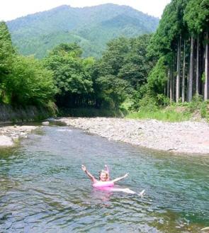 川遊び 滋賀と京都のあいだの葛川 かすっぺの旅日記