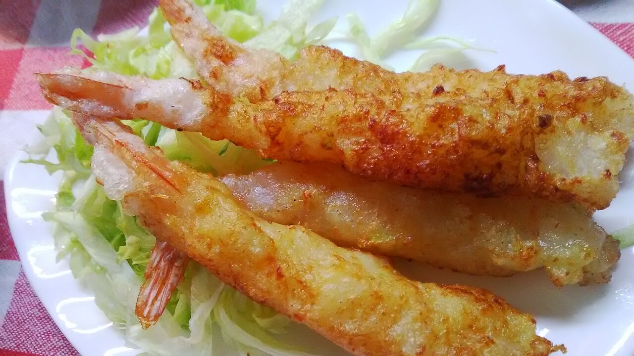 秋鮭の照り焼きと伸ばし海老のつくね巻きでお昼ご飯 みいこの部屋