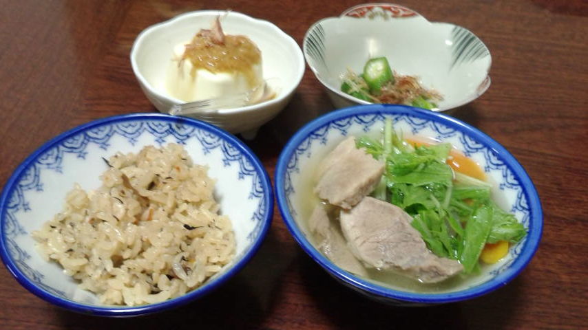 ご馳走になったウンケージューシー お迎え炊き込みご飯 みいこの部屋 ご馳走になったウンケージューシー お迎え炊き込みご飯 みいこの部屋