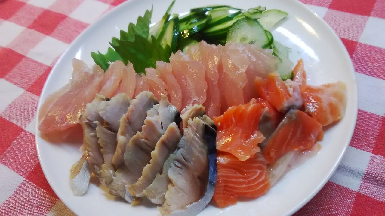 ウイキョウの花と 冷やし中華でおつまみ みいこの部屋