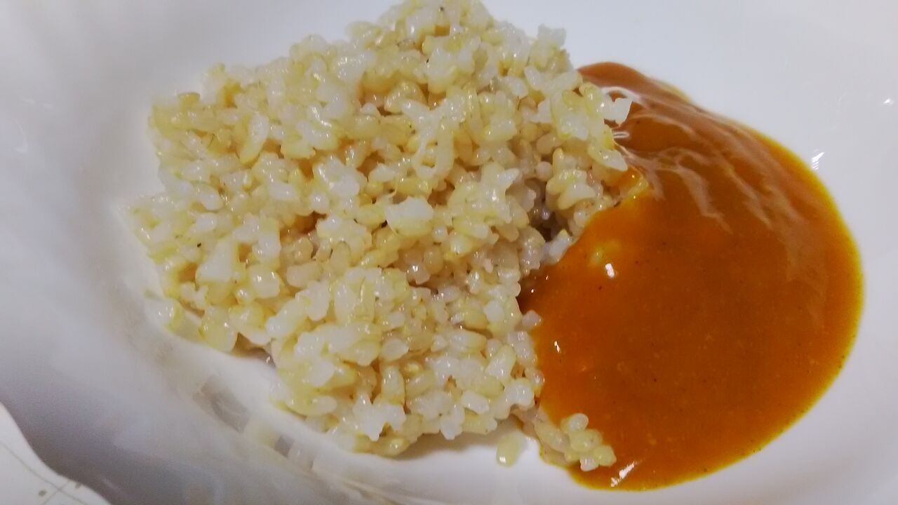 孫のお昼ご飯は玄米とアンパンマンカレーとソーメンお汁 みいこの部屋 孫のお昼ご飯は玄米とアンパンマンカレーとソーメンお汁 みいこの部屋